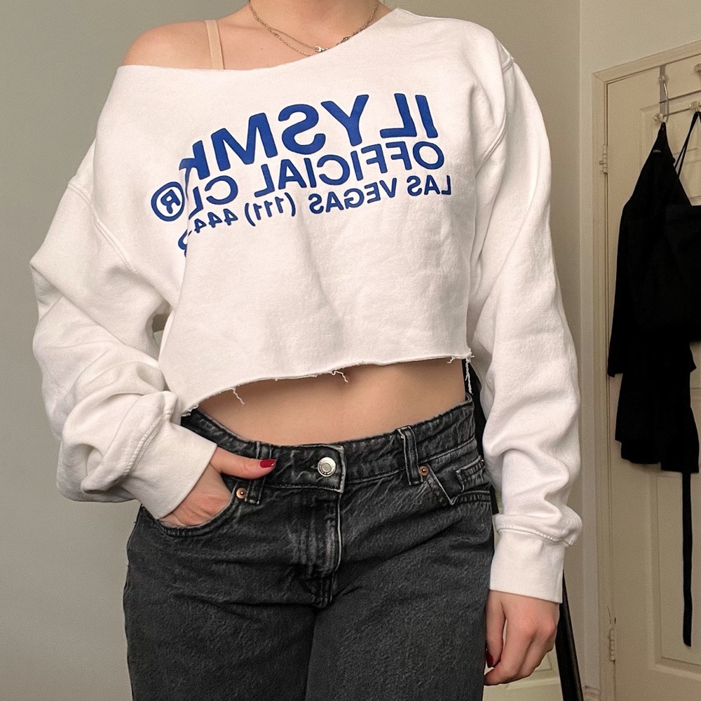Off the shoulder long sleeve ILYSMK